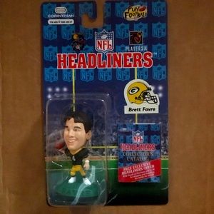 NFL Headliners Brett Favre figure